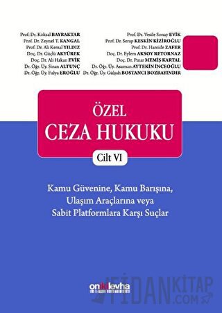 Özel Ceza Hukuku Cilt 6 Kolektif