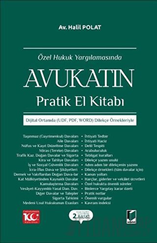 Özel Hukuk Yargılamasında Avukatın Pratik El Kitabı (Ciltli) Halil Pol