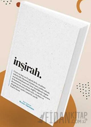 Özel Tarasrimli Huzur Ajandası - İnşirah (Ciltli) Kolektif