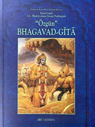 Özgün Bhagavad Gita (Ciltli)