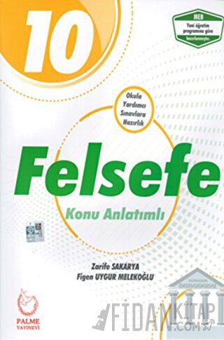 Palme 10. Sınıf Felsefe Konu Anlatımlı Figen Uygur Melekoğlu