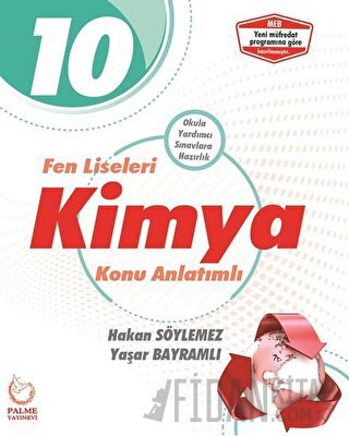 Palme 10. Sınıf Fen Liseleri Kimya Konu Anlatımlı