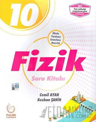 Palme 10. Sınıf Fizik Soru Kitabı Cemil Ayan