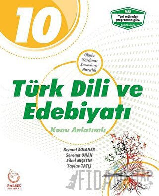 Palme 10. Sınıf Türk Dili ve Edebiyatı Konu Anlatımlı Kıymet Dolaner