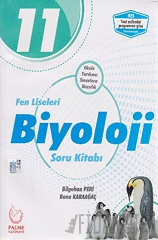 Palme 11. Sınıf Fen Liseleri Biyoloji Soru Kitabı Banu Karaağaç