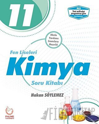 Palme 11. Sınıf Fen Liseleri Kimya Soru Kitabı