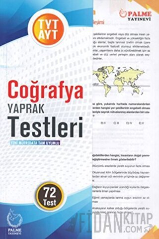 Palme Yaprak Test YKS TYT AYT Coğrafya