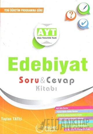 Palme YKS AYT Edebiyat Soru & Cevap Kitabı
