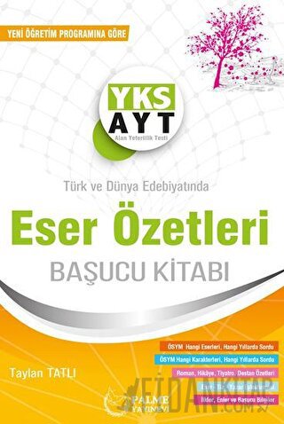 Palme YKS AYT Eser Özetleri Başucu Kitabı