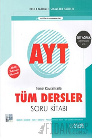 Palme YKS AYT Tüm Dersler Soru Kitabı (Eşit Ağırlık)