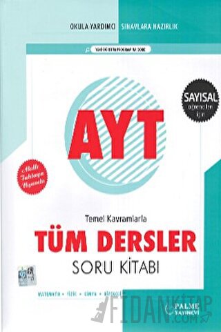Palme YKS AYT Tüm Dersler Soru Kitabı (Sayısal)