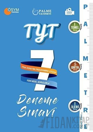 Palme YKS TYT 7 Deneme Palmetre Video Çözümlü