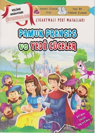 Pamuk Prenses ve Yedi Cüceler - Çıkartmalı Peri Masalları