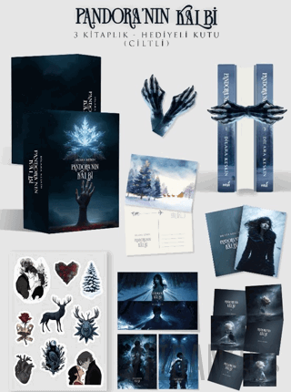 Pandora'nın Kalbi 3 Kitap Takım - Hediye Kutulu (Ciltli) Dilara Keskin