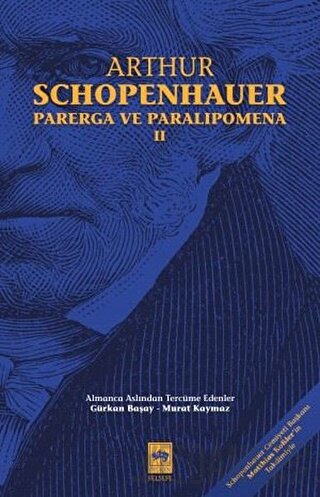 Parerga ve Paralipomena Cilt 2 Arthur Schopenhauer