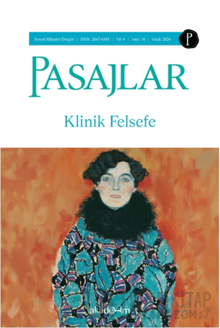 Pasajlar Sosyal Bilimler Dergisi Sayı 16 - Klinik Felsefe