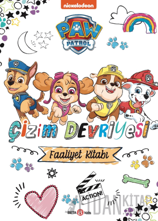 PAW Patrol - Çizim Devriyesi Boyama Kitabı Kolektif
