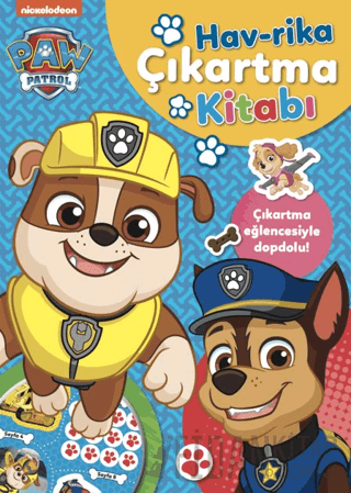 Paw Patrol Havrika Çıkartma Kitabı