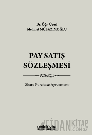 Pay Satış Sözleşmesi (Ciltli)