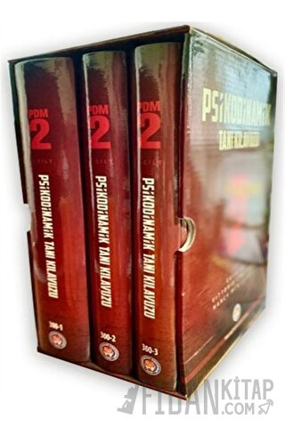 PDM-2 Psikodinamik Tanı Kılavuzu (3 Cilt Takım) (Ciltli)