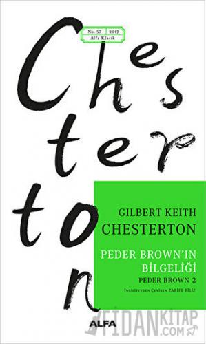 Peder Brown'ın Bilgeliği Gilbert Keith Chesterton