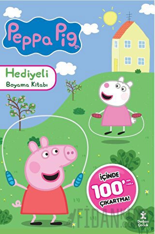 Peppa Pig 100+ Çıkartma Hediyeli Boyama Kitabı