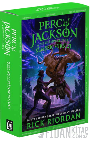 Percy Jackson ve Olimposlular Şimşek Hırsızı (Özel Koleksiyon Kutusu) (Ciltli)
