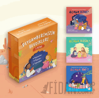 Peygamberimizin Sevdikleri Seti (3 Kitap) (Ciltli)