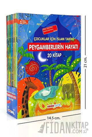 Peygamberlerin Hayatı (20 Kitap Kutulu Yeni Set, Kuşe) A. Cude es-Sahh