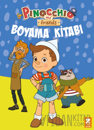 Pinocchio and Friends - Boyama Kitabı 3
