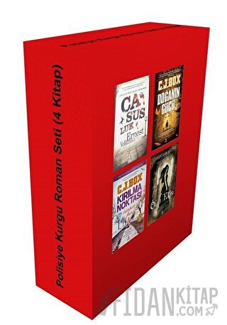 Polisiye Kurgu Roman Seti (4 Kitap Takım) Kolektif