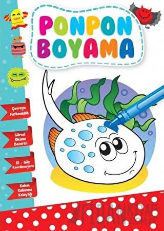 Ponpon Boyama (4 Kitap Takım) Kolektif