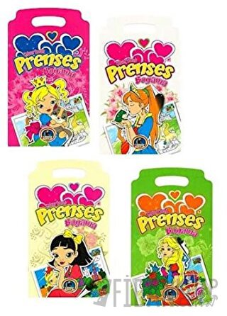 Prenses Boyama 4'lü Seri Kolektif