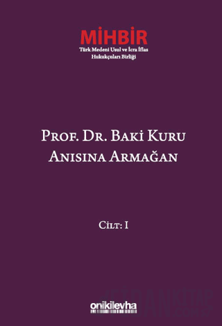 Prof. Dr. Baki Kuru Anısına Armağan (4 Cilt) (Ciltli)