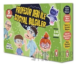 Profesör Debi İle Sosyal Bilgiler Seti (5 Kitap)