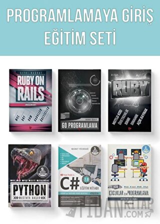 Programlamaya Giriş Eğitim Seti (6 Kitap Takım) Murat Özalp