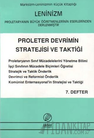 Proleter Devrimin Stratejisi ve Taktiği