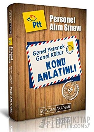 PTT Personel Alımı Sınavı Genel Yetenek Genel Kültür Konu Anlatımı Kol