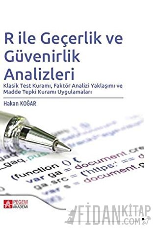 R ile Geçerlik ve Güvenirlik Analizleri