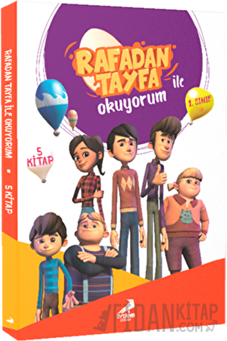 Rafadan Tayfa ile Okuyorum Seti (5 Kitap Takım) Kolektif