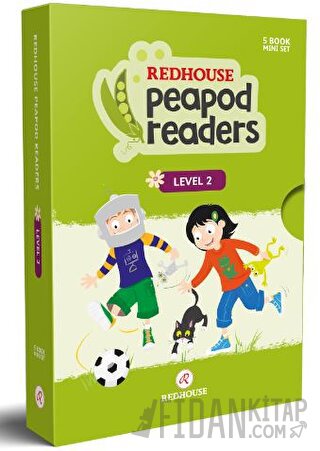 Redhouse Peapod Readers İngilizce Hikaye Seti 2 Kutulu Ürün