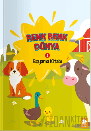 Renk Renk Dünya Boyama Kitabı - 2