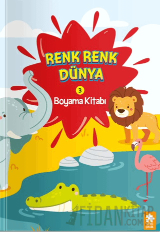 Renk Renk Dünya Boyama Kitabı - 3