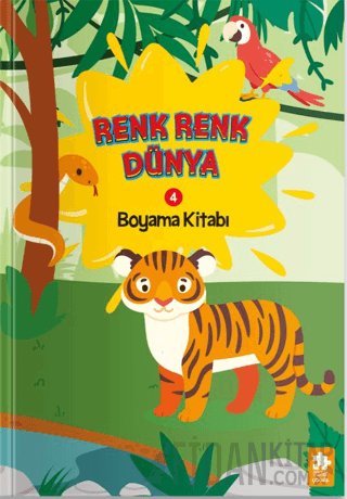 Renk Renk Dünya Boyama Kitabı - 4