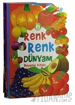 Renk Renk Dünyam Boyama Kitabı Seti 5 Kitap