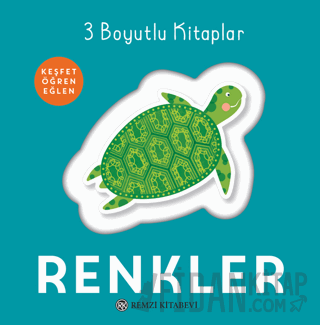 Renkler - 3 Boyutlu Kitaplar (Ciltli)