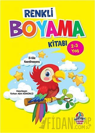 Renkli Boyama Kitabı (2-3 yaş)