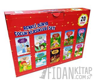 Renkli Dünya Çocuk Klasikleri Seti (20 Kitap Takım)