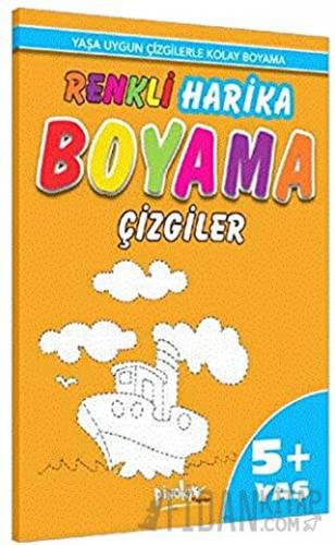 Renkli Harika Boyama Çizgiler 5+ Yaş