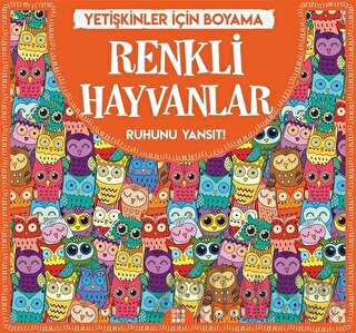 Renkli Hayvanlar - Yetişkinler İçin Boyama